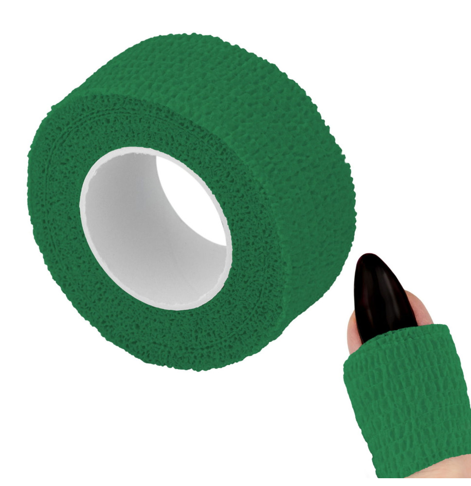 Ochranná páska na prsty - zelená