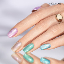 NeoNail gél lak Cat Eye Satin Turquoise 7,2 ml