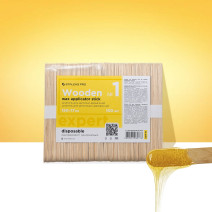 Drevené špachtle Staleks Pro Expert №1 (100 ks)