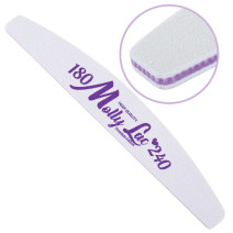 Pilníky Molly Lac biela lodička 180/240 1ks
