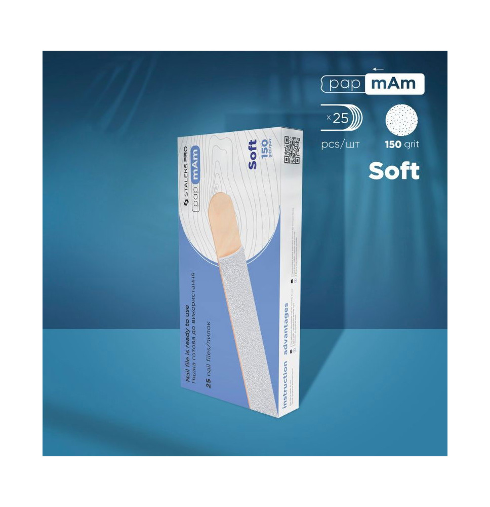 Náhradný brúsny papier STALEKS Expert Soft rovný 150 25ks