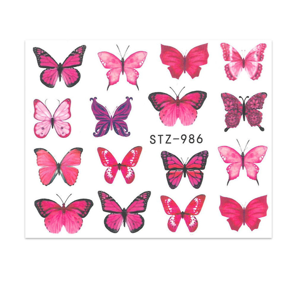 Vodonálepky na nechty STZ-986