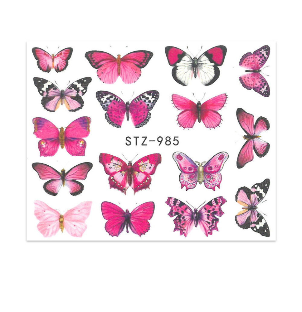 Vodonálepky na nechty STZ-985