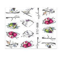 Vodonálepky na nechty STZ-888