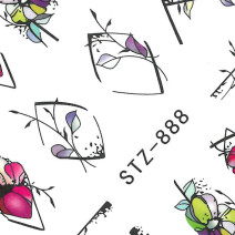 Vodonálepky na nechty STZ-888