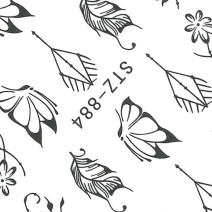 Vodonálepky na nechty STZ-884