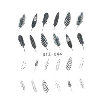 Vodonálepky na nechty STZ-644