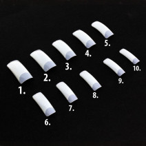 Naturálne tipy č.7 60 ks - dlhá zarážka