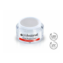 LED-UV GÉL JEDNOFÁZOVÝ ČÍRY 15ML PROFESSIONAIL