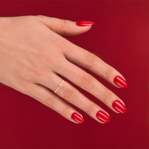 Semilac - gél lak 025 Glitter Red 7ml