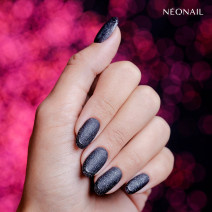 NeoNail báza Glitter effect Black Shine 7,2ml