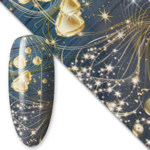 Vianočná transfér fólia 10 100cm