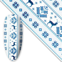 Vianočná transfér fólia 06 100cm