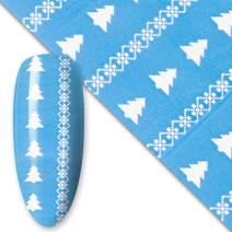 Vianočná transfér fólia 02 100cm