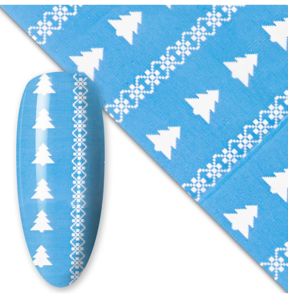 Vianočná transfér fólia 02 100cm