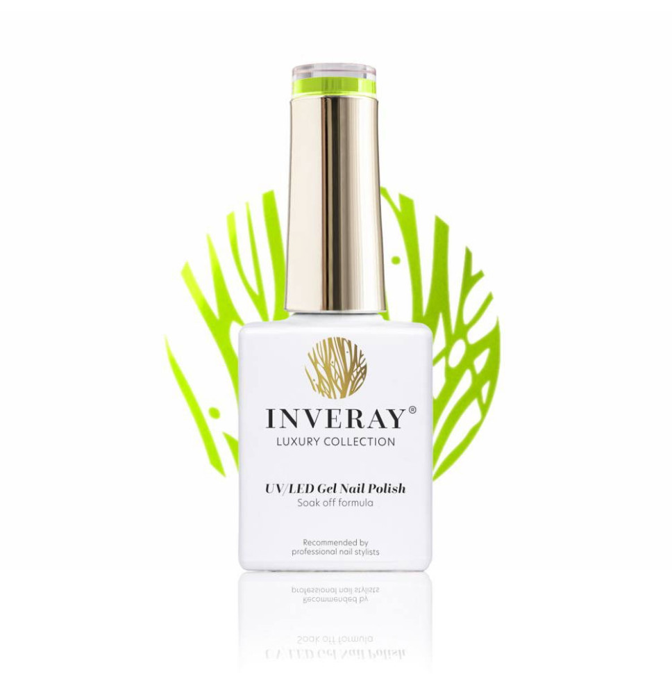Inveray UV/LED Gél lak N°136 LIME LIGHT 10ml
