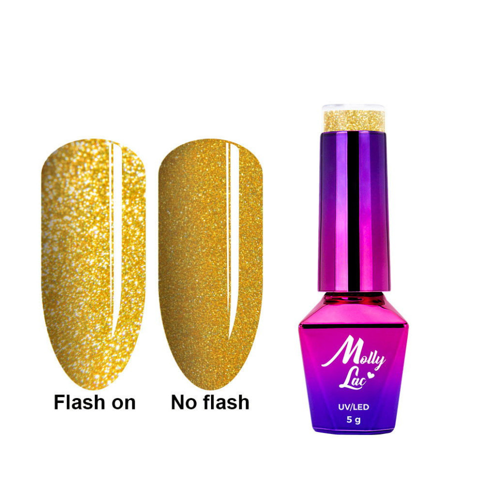 641. MOLLY LAC gél lak Flashing Neon 5ml