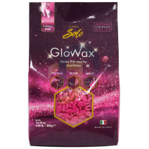 ItalWax Glowax zrniečka vosku Cherry Pink 400g