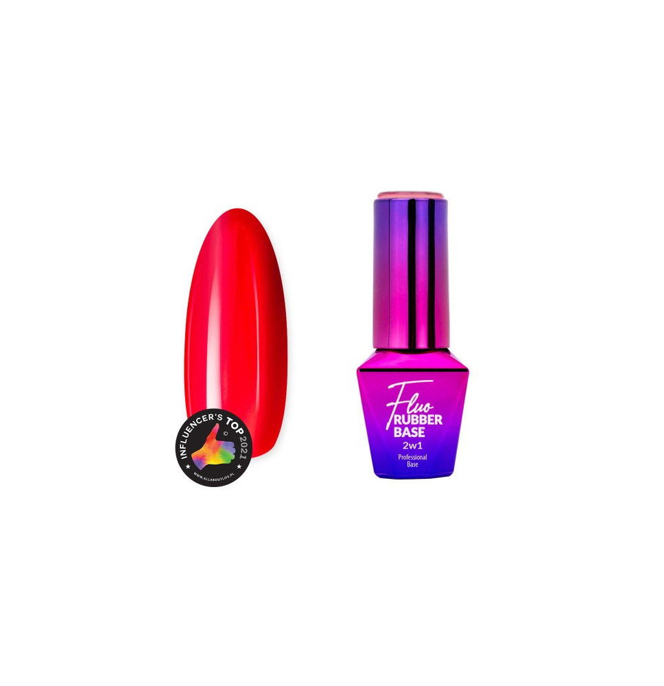 Molly Rubber báza Fluo 2v1 Fruity Rooty 10g