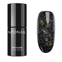 Gél lak Neonail Top Glow Multicolor Holo 7,2 ml