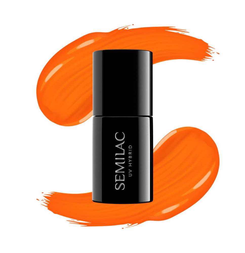 Semilac - gél lak 424 Orange Euphoria 7ml