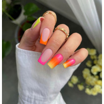 Semilac - gél lak 424 Orange Euphoria 7ml