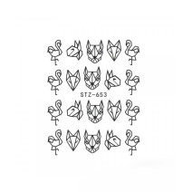 Vodonálepky na nechty STZ-653