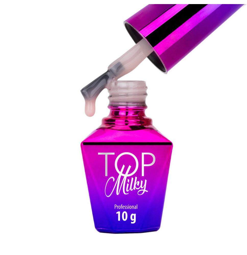 Molly Lac Milky Top coat Sepia - bezvýpotkový 10g