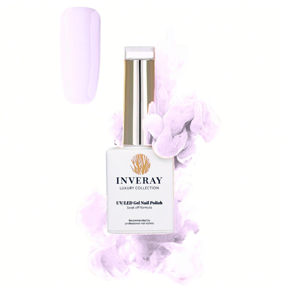 Inveray UV/LED Gél lak N°130 Lilac Lady 10ml
