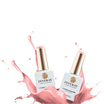 Inveray UV/LED Gél lak N°123 Peachy Blossom 10ml