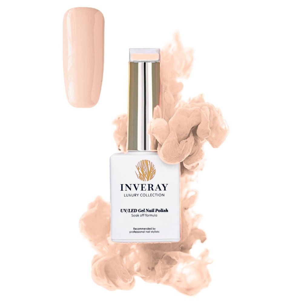 Inveray UV/LED Gél lak N°122 Oat Milk 10ml