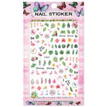 Vodonálepky na nechty Flamingo F61