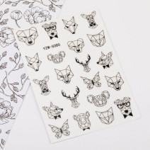 Vodonálepky na nechty YZW-S080