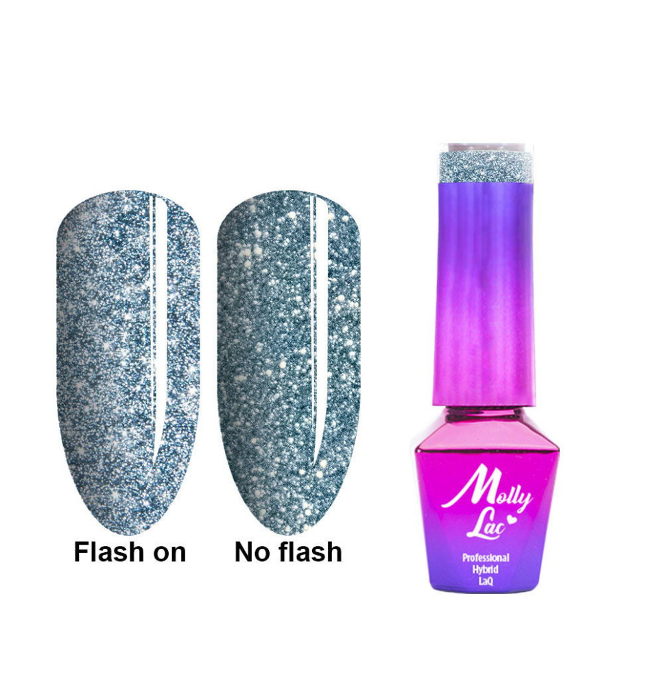 567. MOLLY LAC gél lak - Bling it Back 5 ml
