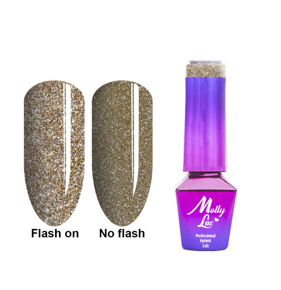 611. MOLLY LAC gél lak - Honeywood 5 ml