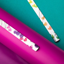 Nálepky na nechty srdiečka 1021