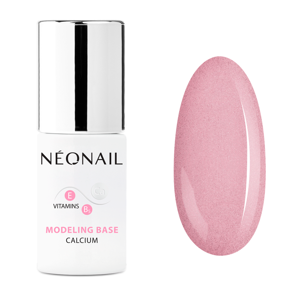 Neonail modelovacia báza Calcium Luminous Pink 7,2 ml