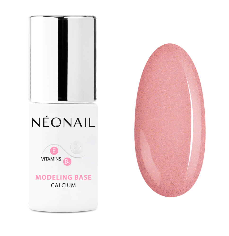 Neonail modelovacia báza Calcium Pink Quartz 7,2ml