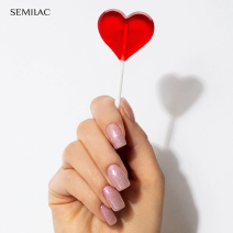 Semilac - gél lak 390 Spark of Bare Love 7 ml