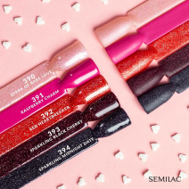 Semilac - gél lak 390 Spark of Bare Love 7 ml