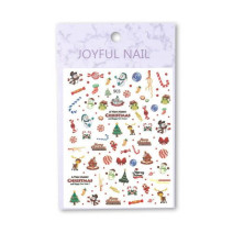 Vianočné nálepky na nechty 903