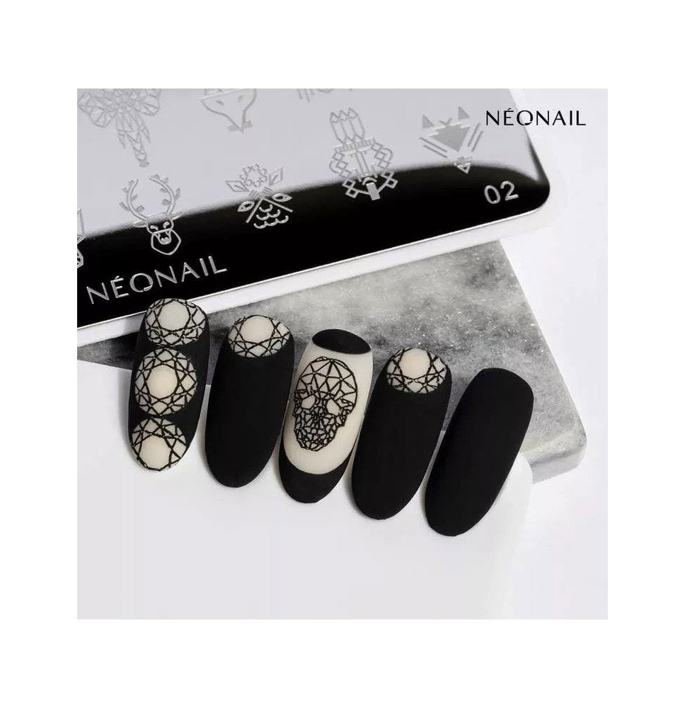 NeoNail doštička na pečiatkovanie 02