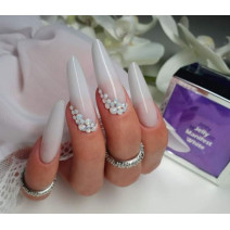 Stavebný uv gél Jelly Manifest White 30ml