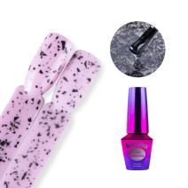 Molly Lac - gél lak Top coat Black Jack bezvýpotkový 10ml