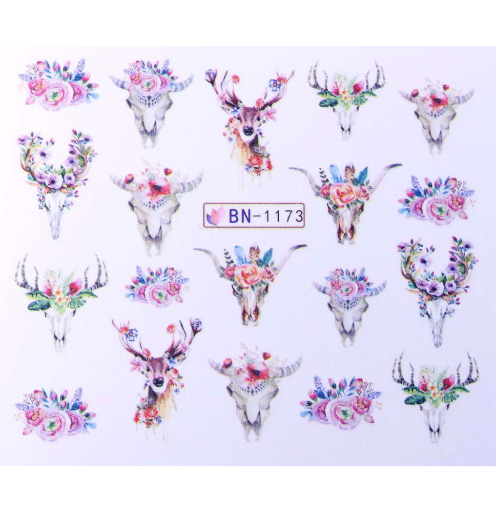 Vodonálepky s motívom jeleňa BN-1173