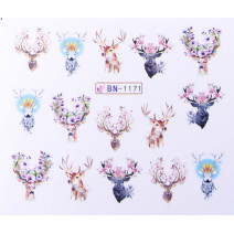Vodonálepky s motívom jeleňa BN-1171