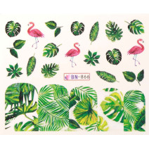 Vodonálepky s motívom plameniaka BN-866