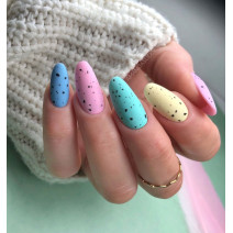 Semilac - gél lak Top coat Stone Effect matný - bezvýpotkový 7ml