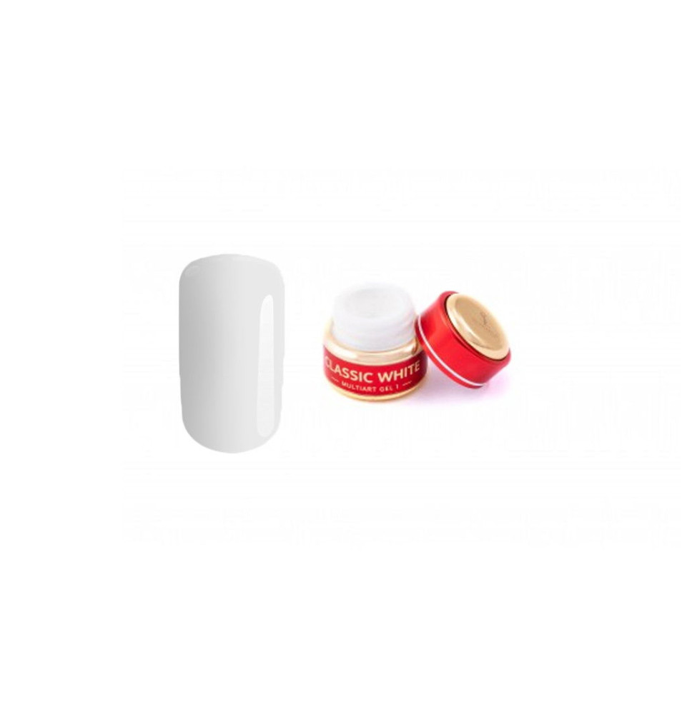 Slowianka MultiArt gél 01 - Classic White 5g