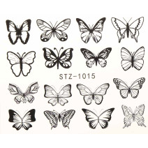 Vodonálepky na nechty STZ-1015